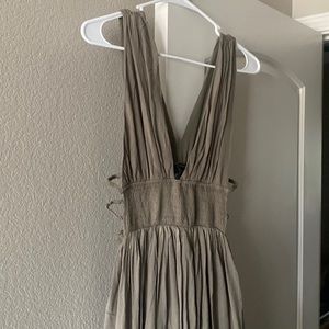 Forever 21 linen dress - maxi